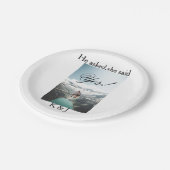 He asked she said yes engagement photo name stylis ペーパープレート (アングル)