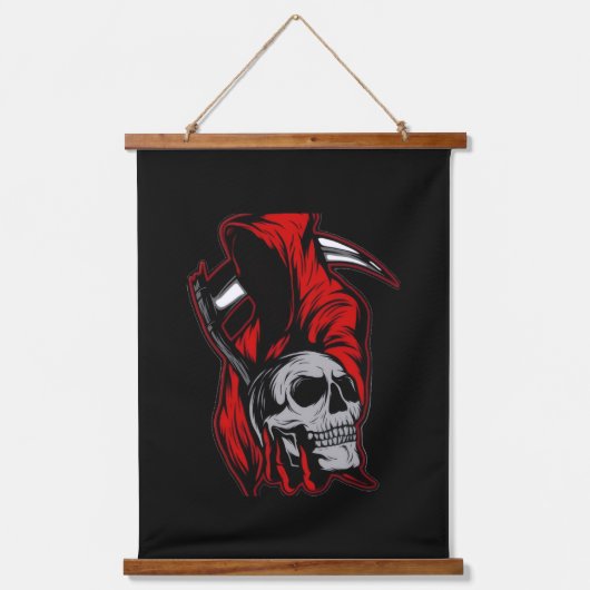 he Boo Crew Orange Halloween Family Matching  吊り下げ型タペストリー (正面)