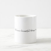 He brews beautiful things コーヒーマグカップ (中央)