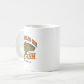 He Called Me To Fish Matthew 4 19 Faith-based Fish コーヒーマグカップ (正面左)