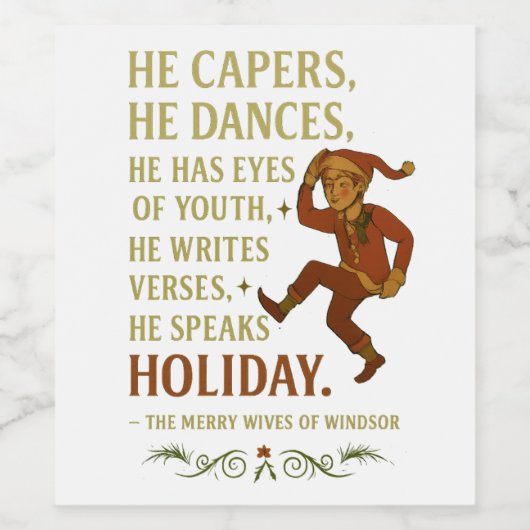 He capers... ワインラベル (シングルラベル)