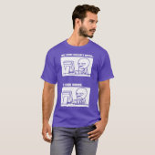 he Code Doesnt Work he Code Works Why Men Women Tシャツ (正面フル)