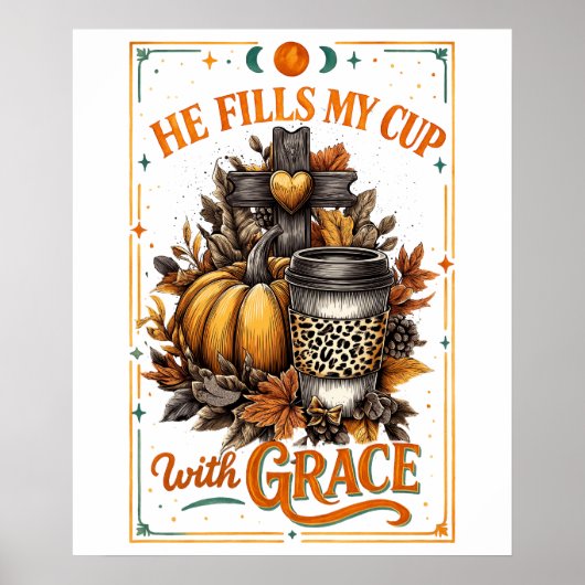 He Fills My Cup...  ポスター (正面)