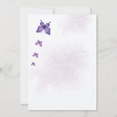  he Gives Me Butterflies Wildflower Bridal Shower 招待状 (裏面)