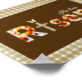 He has Risen Bible Verse Cross Religious Easter  ポスター (角)