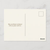 He has Risen Bible Verse Cross Religious Easter  ポストカード (裏面)