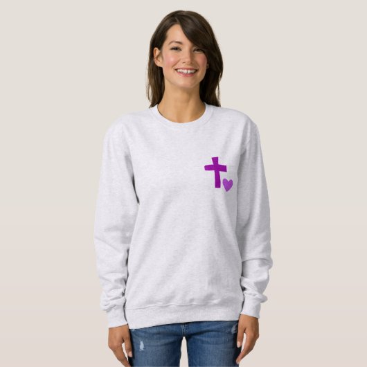 He Has Risen Sweatshirt スウェットシャツ (正面フル)