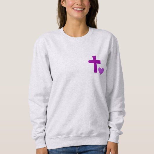 He Has Risen Sweatshirt スウェットシャツ (正面)