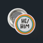 HE/HIMレインボーソフトサークルリングや輪 缶バッジ<br><div class="desc">飾このボタンでカッコいいの服装。そこカスタマイズで文字も追加。私の店にもっと色や柄をチェックしなさい！お前ももし何か欲しいカスタムって。</div>