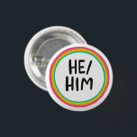 HE/HIMレインボーブライトサークルリングや輪 缶バッジ<br><div class="desc">飾このボタンでカッコいいの服装。そこカスタマイズで文字も追加。私の店にもっと色や柄をチェックしなさい！お前ももし何か欲しいカスタムって。</div>