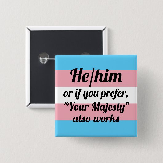 He/Him 缶バッジ (正面&裏面)