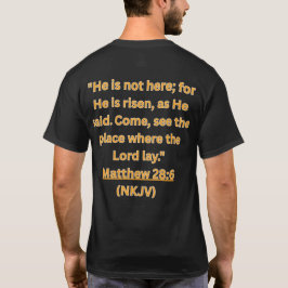He is Alive Tシャツ