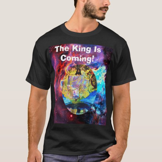HE IS COMING  Tシャツ (正面)
