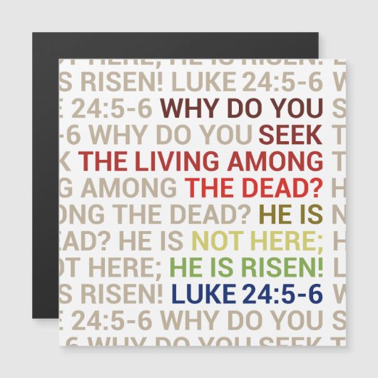 He is Risen (正面/裏面)