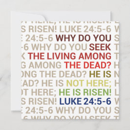 He is Risen カード