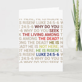 He is Risen カード