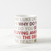 He is Risen コーヒーマグカップ (中央)