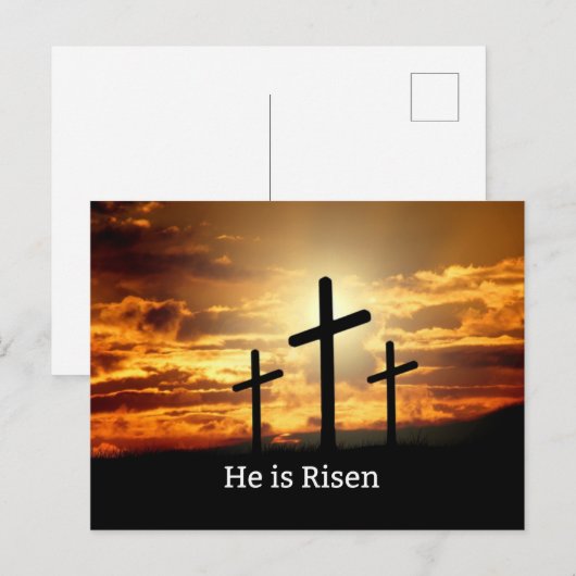 He is Risen シーズンポストカード (正面/裏面)