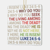 He is Risen セラミックオーナメント (左)