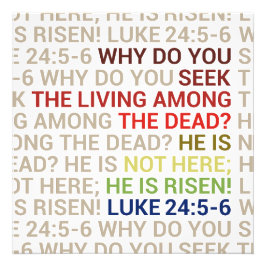 He is Risen フォトプリント