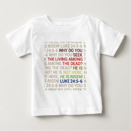He is Risen ベビーTシャツ