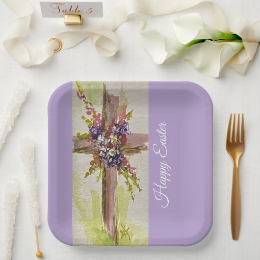 He is Risen  ペーパープレート (ウェディング)