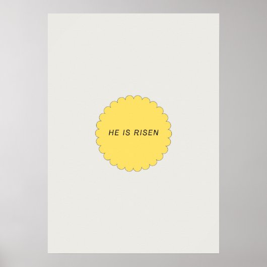 He Is Risen ポスター (正面)