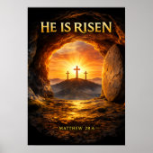 He is Risen ポスター (正面)