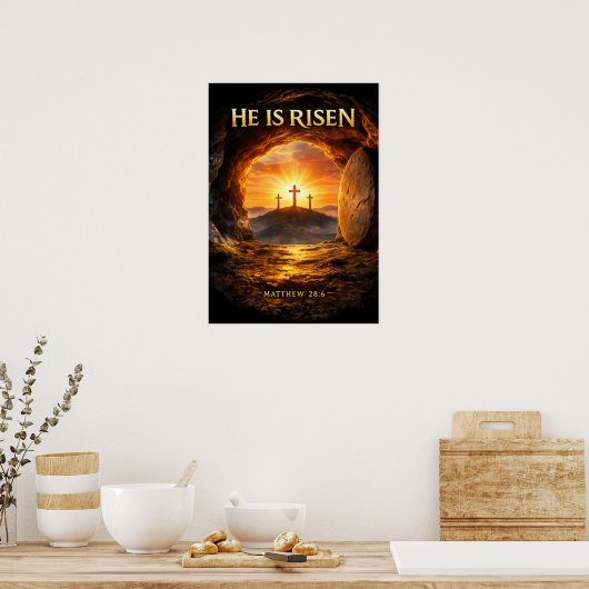 He is Risen ポスター (キッチン)