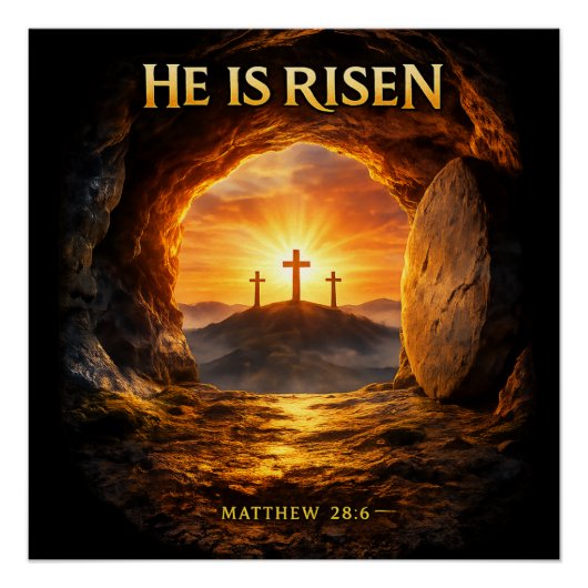 He is Risen ポスター (正面)