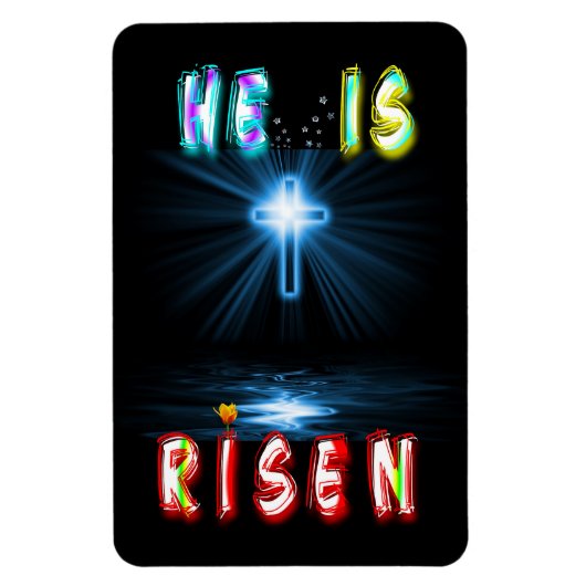 He Is Risen マグネット (縦)