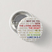 He is Risen 缶バッジ (正面&裏面)