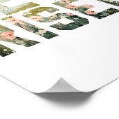 He is Risen Boho Easter Christian Jesus ポスター (角)