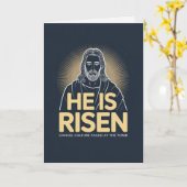 He Is Risen Cancel Culture Failed At The Tomb East カード (黄色い花)