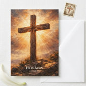  He Is Risen Christian Easter  カード
