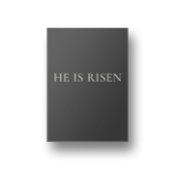 He Is Risen | Christian Easter Wall Art Poster ポスター