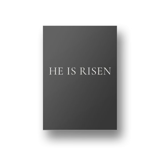 He Is Risen | Christian Easter Wall Art Poster ポスター