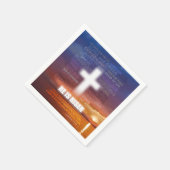 He is Risen - Easter スタンダードカクテルナプキン (角)