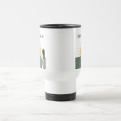 He Is Risen Easter 2026 Christian Travel Mug トラベルマグ (中央)
