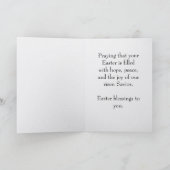 He Is Risen Easter Bulk Church Greeting Cards カード (内部)