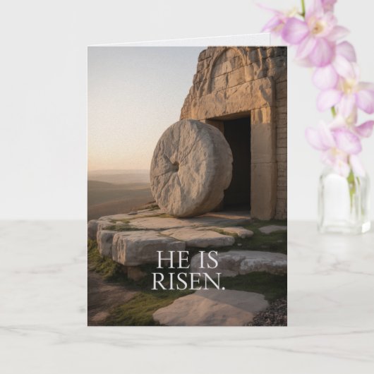 He Is Risen Easter Bulk Church Greeting Cards カード (蘭)