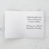 He Is Risen Easter Bulk Church Greeting Cards カード (内部)