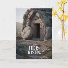 He Is Risen Easter Bulk Church Greeting Cards カード