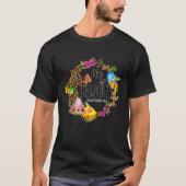 He Is Risen Easter Leopard Cross Bible Verse Pray Tシャツ (正面)
