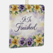 He Is Risen Easter Ornament セラミックオーナメント (右)