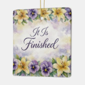 He Is Risen Easter Ornament セラミックオーナメント (左)