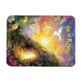 He Is Risen — Easter Resurrection — Luke 24:6  マグネット (横)