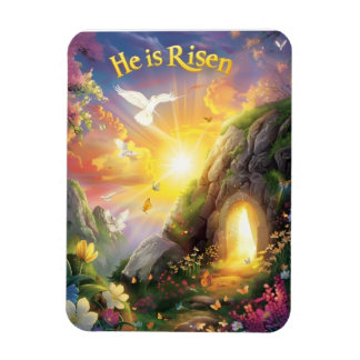 He Is Risen — Easter Resurrection — Luke 24:6  マグネット