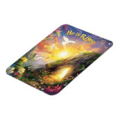 He Is Risen — Easter Resurrection — Luke 24:6  マグネット (左側)