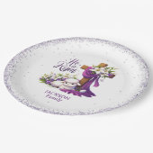 He is Risen! Easter Sunday ペーパープレート (アングル)